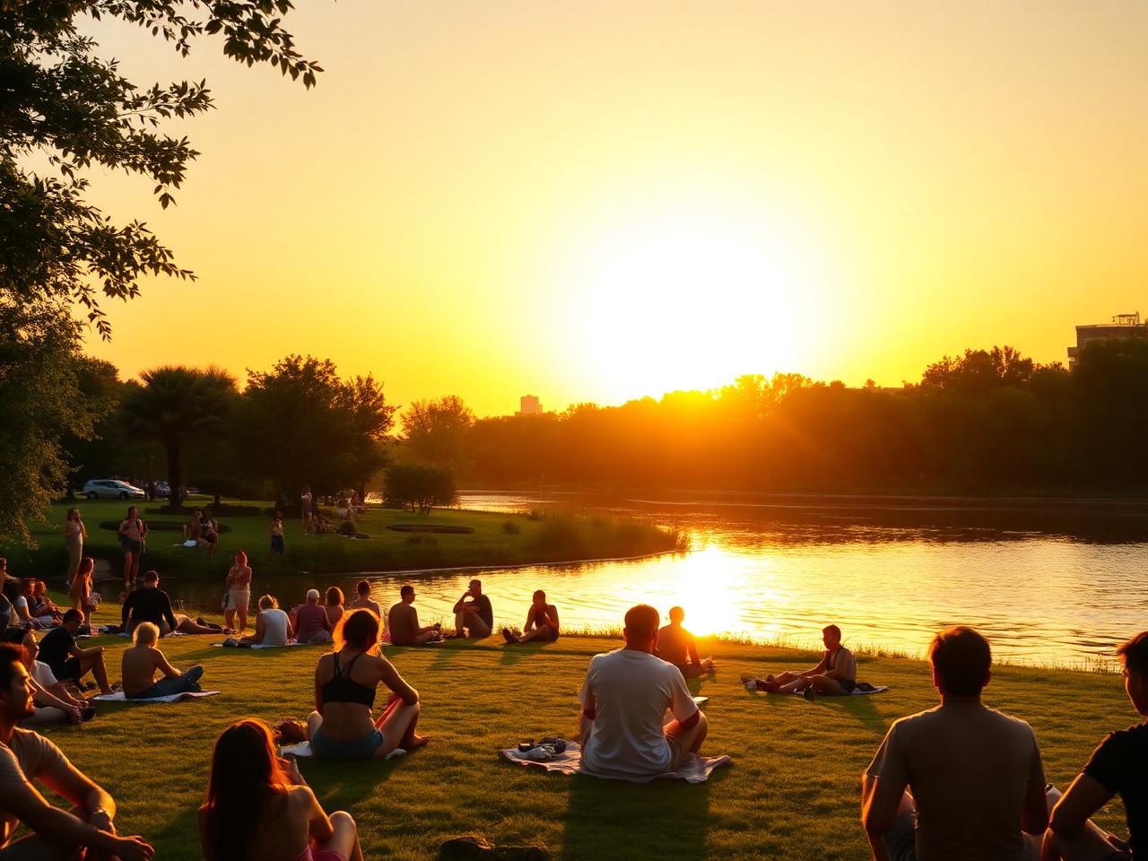 Anyvent Sundowner im Leinepark